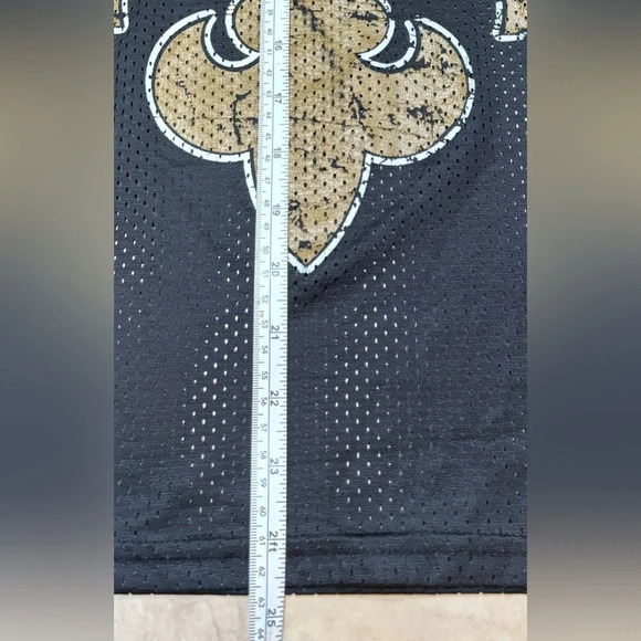 Ladie’s New Orleans Saints Black & Gold Jersey Size 2XL Runs Very Small - Picture 11 of 11